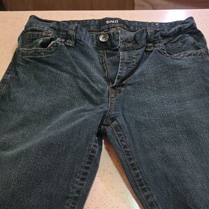 Relaxed Super Stretchy Blue Denim Jeans with Casual Fit